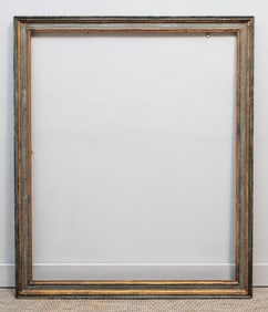 Italian Giltwood & Polychrome Frame 39" x 47 1/2"