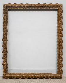 Early Italian Giltwood Frame 33" x 42"