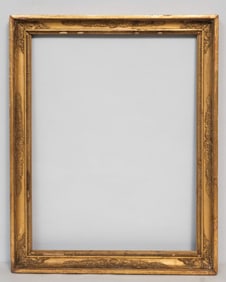 French Empire Giltwood Frame 17 1/2" x 23"
