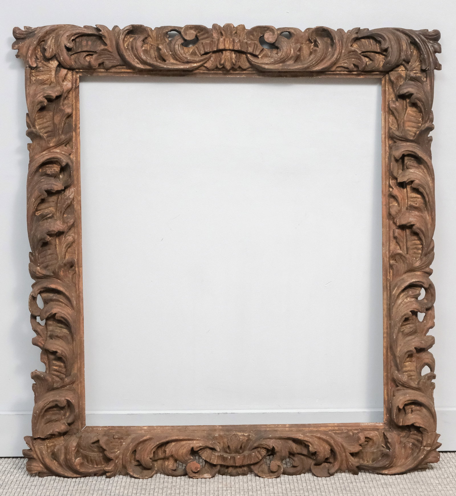 Early Italian Giltwood Frame 30" x 34 1/2" (1 of 4)