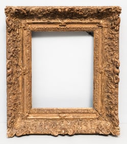 French Louis XIV Giltwood Frame 10" x 12 1/2"