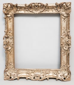 Louis XVI Silver Leaf Frame 16" x 19"