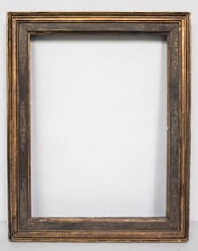 Italian Giltwood Sgraffito Frame 17" x 23"
