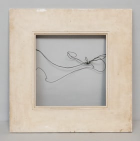 Heydenryk White Modernist Frame 14" x 14"