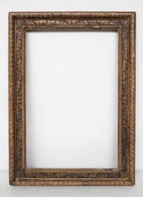 Italian Giltwood & Sgraffito Frame 20" x 30"