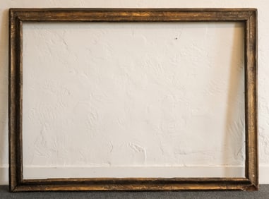 Monumental Early Italian Giltwood Frame 48" x 68"