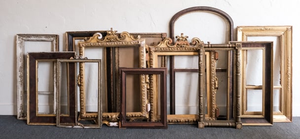Group of 12 Mirror Frames