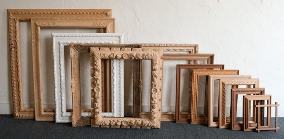 Group of 13 Unfinished Heydenryk Frames