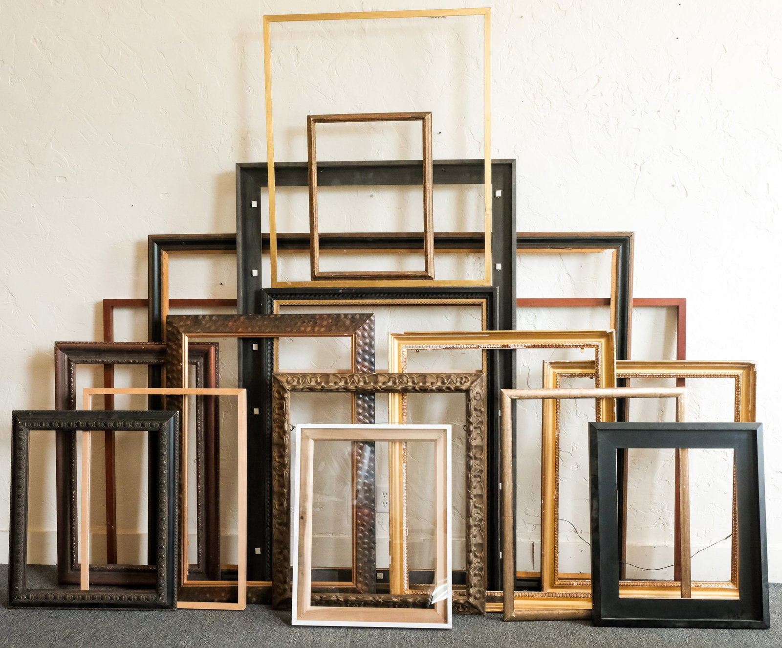 Group of 16 Custom Frames (1 of 2)