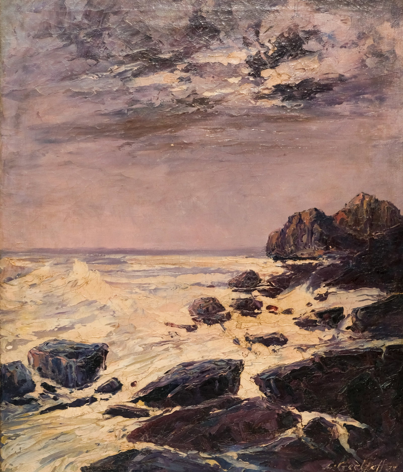 Leonid Gechtoff, "Storm Approaching" (1 of 5)