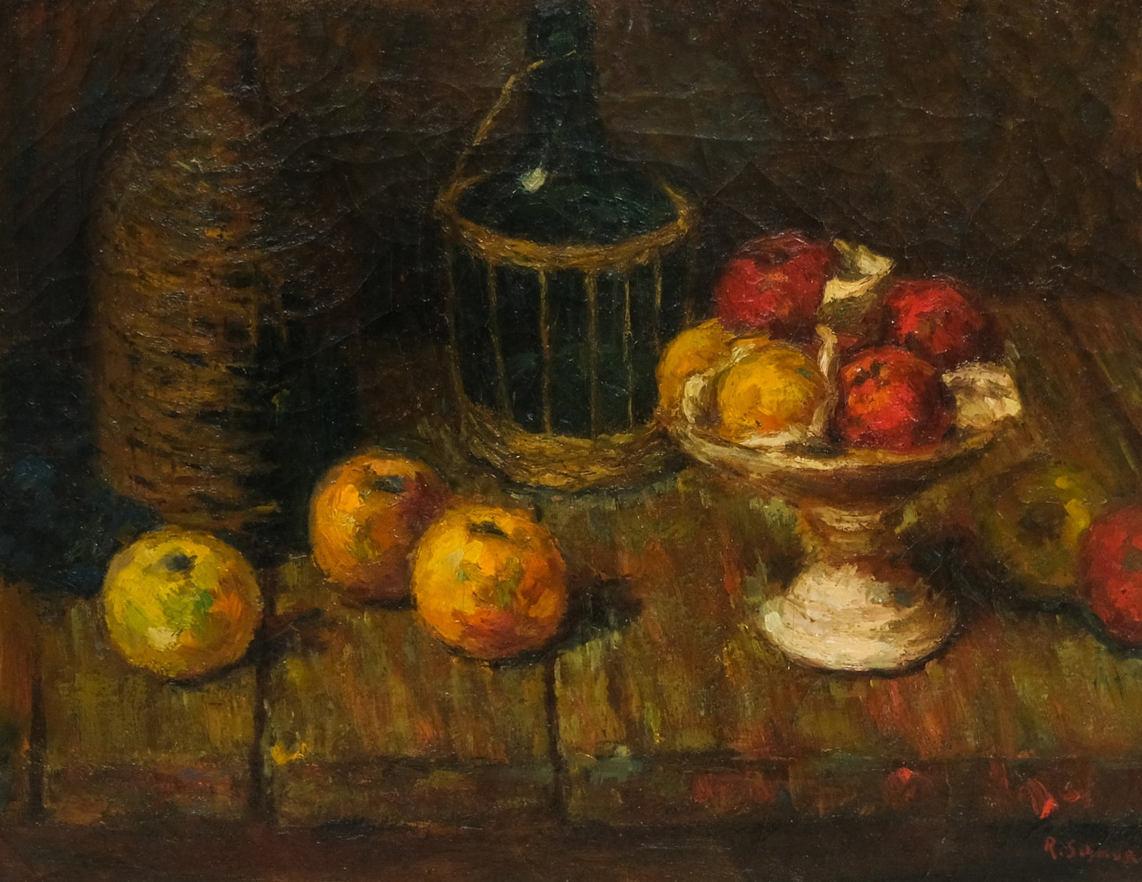 Richard Schmueckle, Still Life with Fruit (1 of 5)