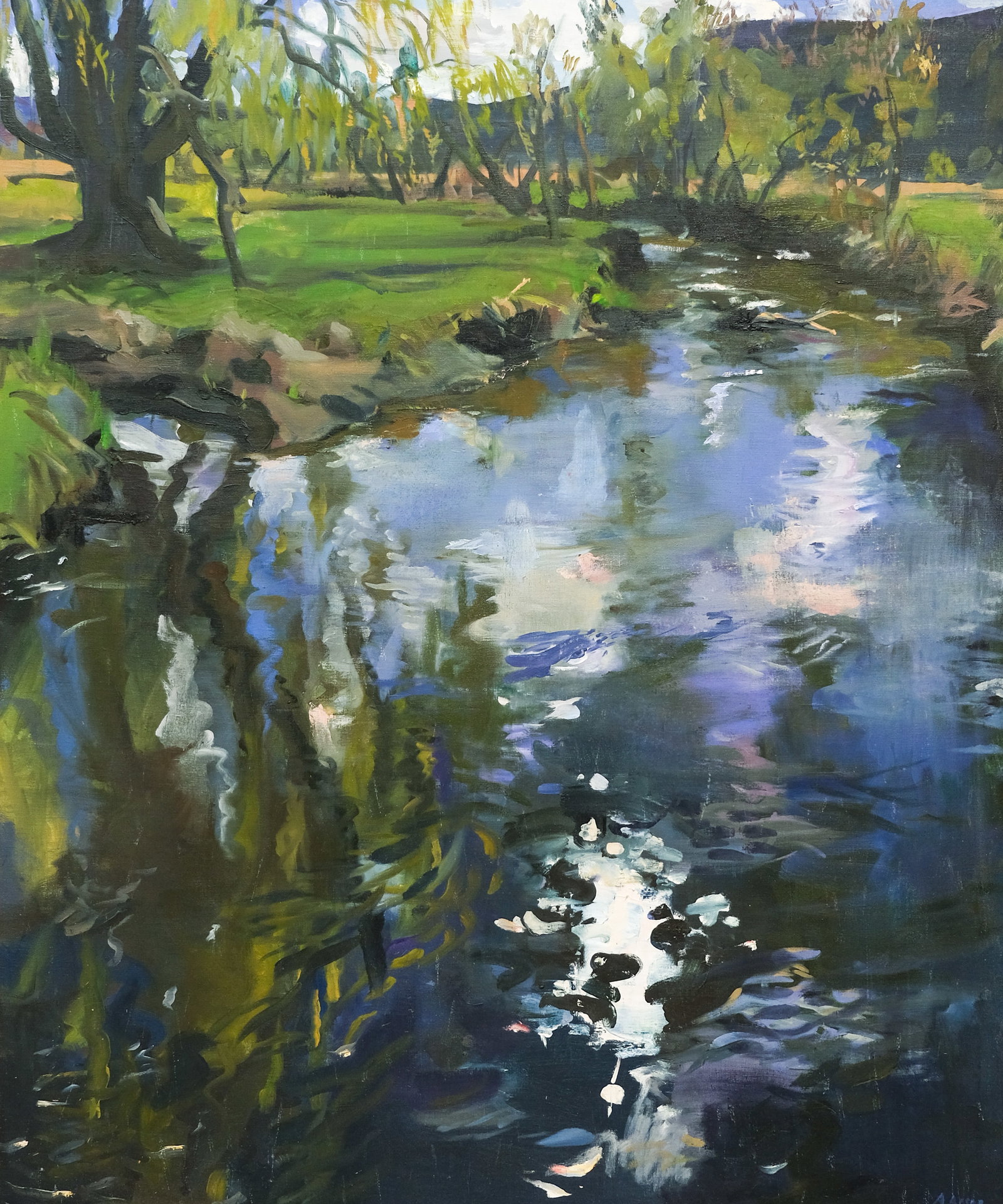 Adele Alsop, Stream in Landscape (1 of 5)