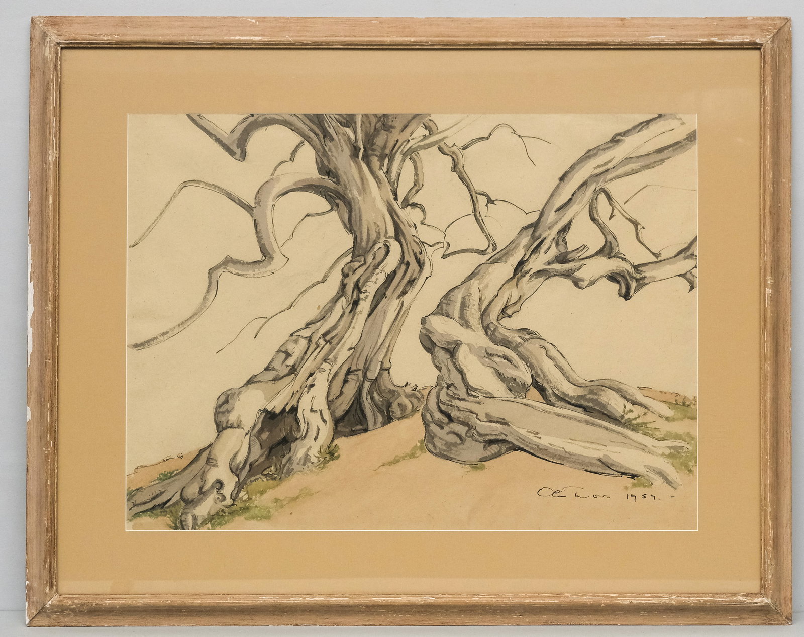 Olin Dows, Gnarled Trees - 2