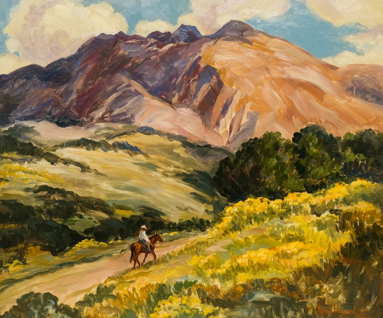 Rose Howard Salisbury, "Foothill Patterns" (1 of 5)