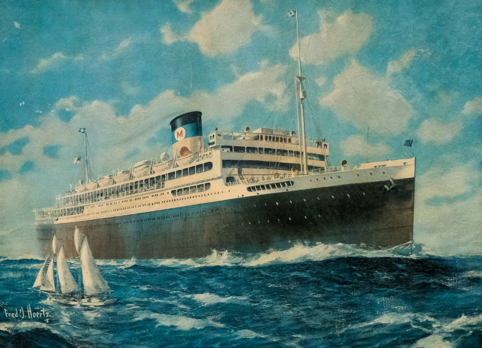 Fred J. Hoertz, "Moore-McCormack Lines" (1 of 5)