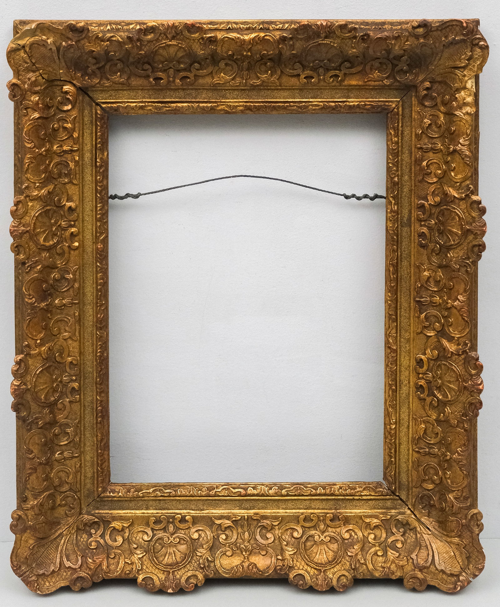 French Louis XIV Giltwood Frame 18" x 21" (1 of 4)