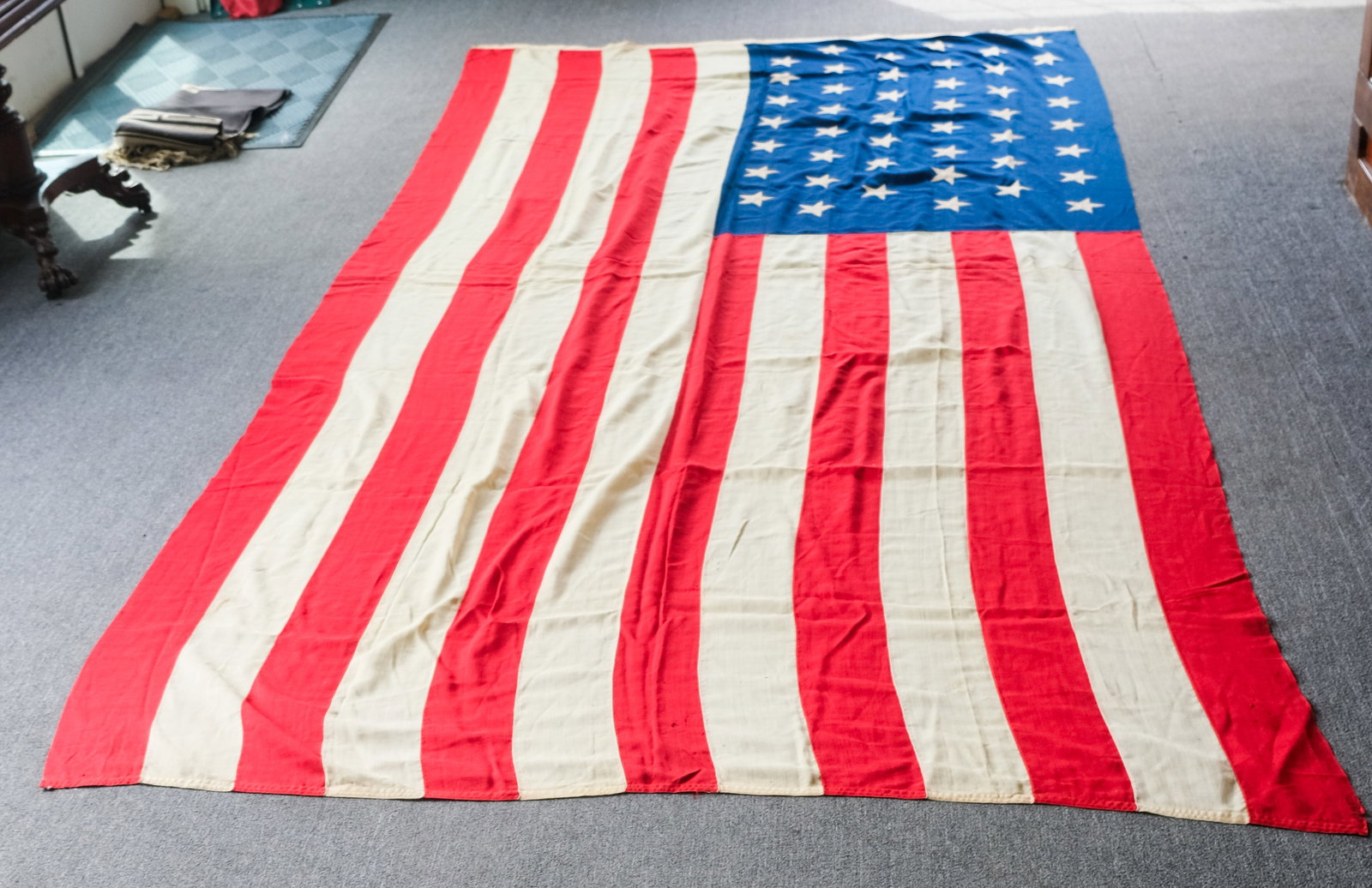 Giant 48 Star American Flag 7' x 14' (1 of 10)