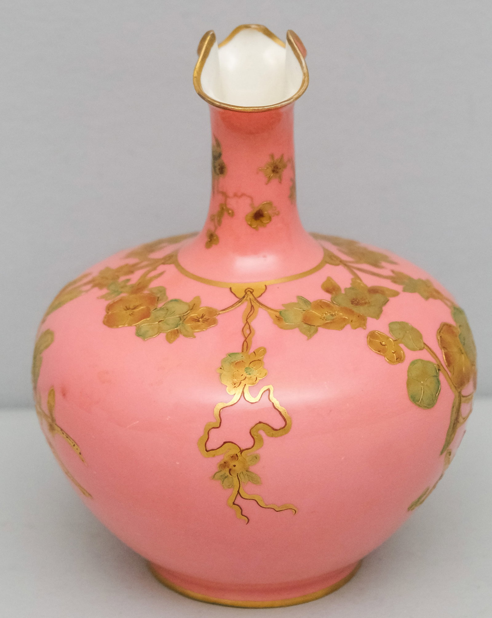 Fine Royal Crown Derby Porcelain Cabinet Ewer (1 of 7)