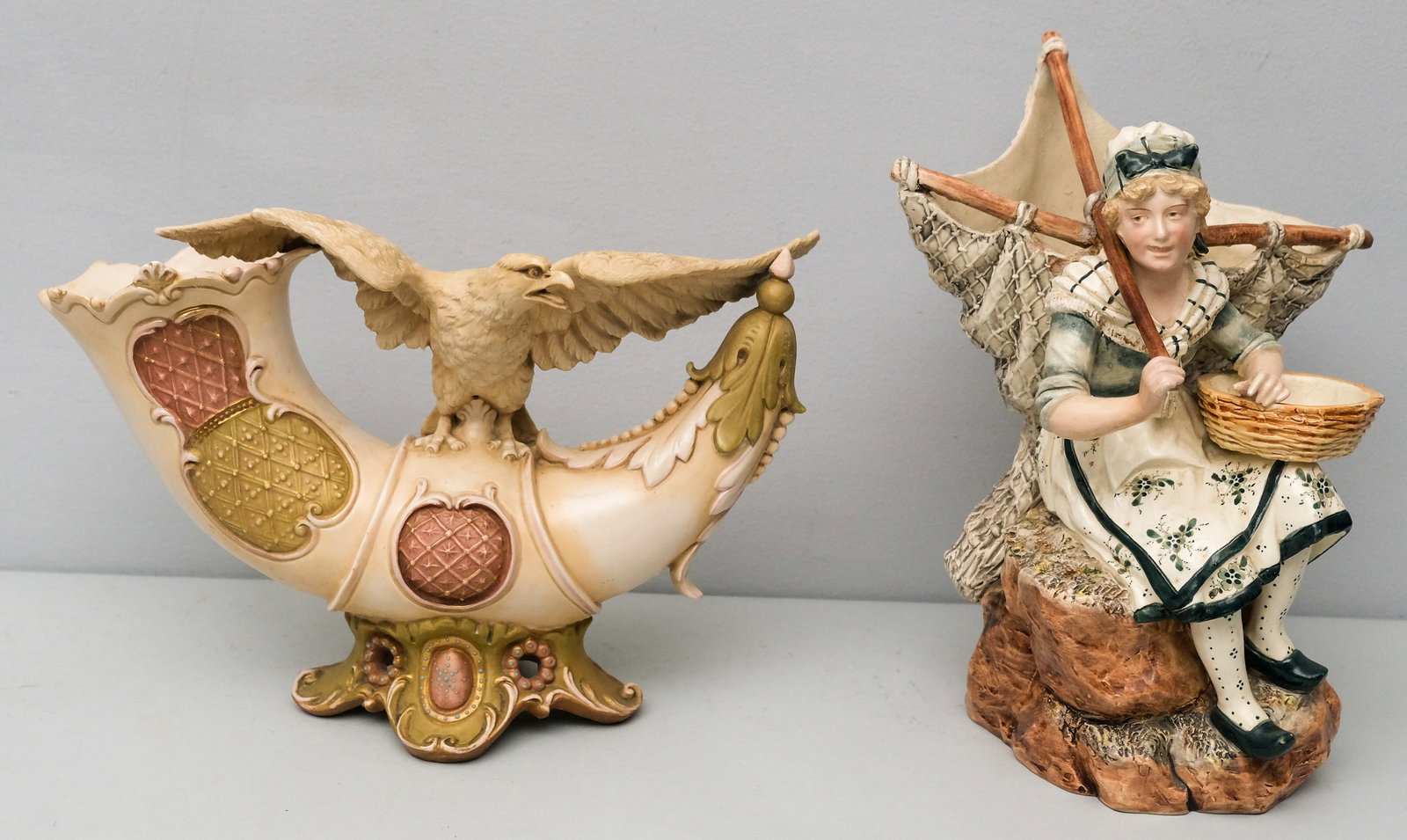 Two Pieces of Antique Continental Majolica (1 of 13)