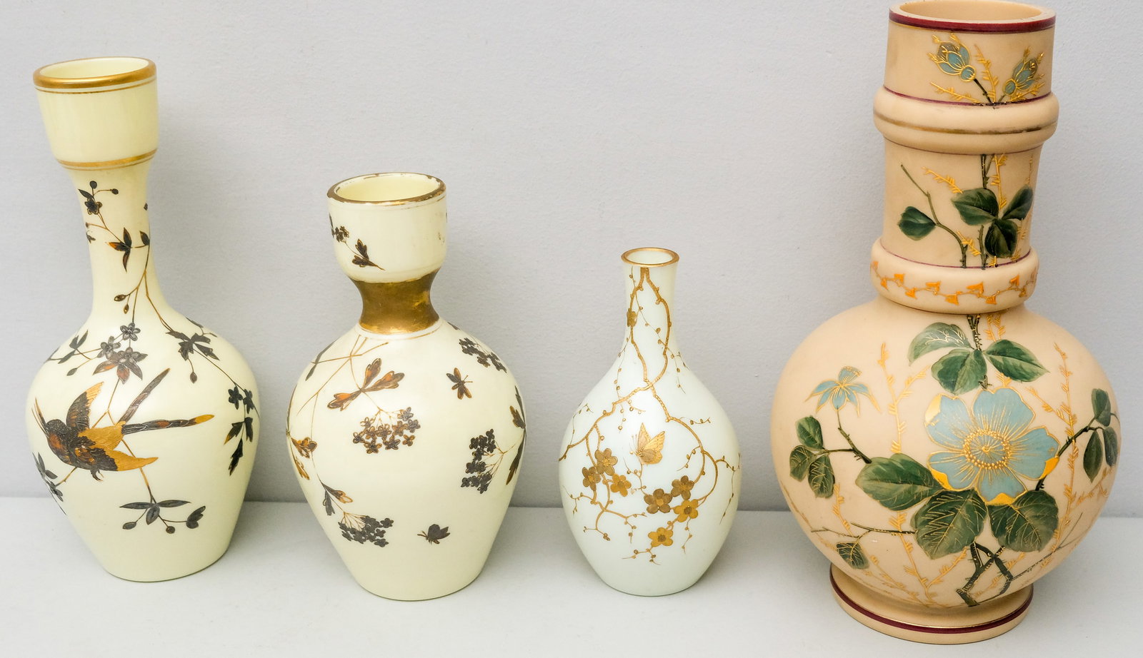 Group Webb, Poschinger Glass Vases (1 of 8)