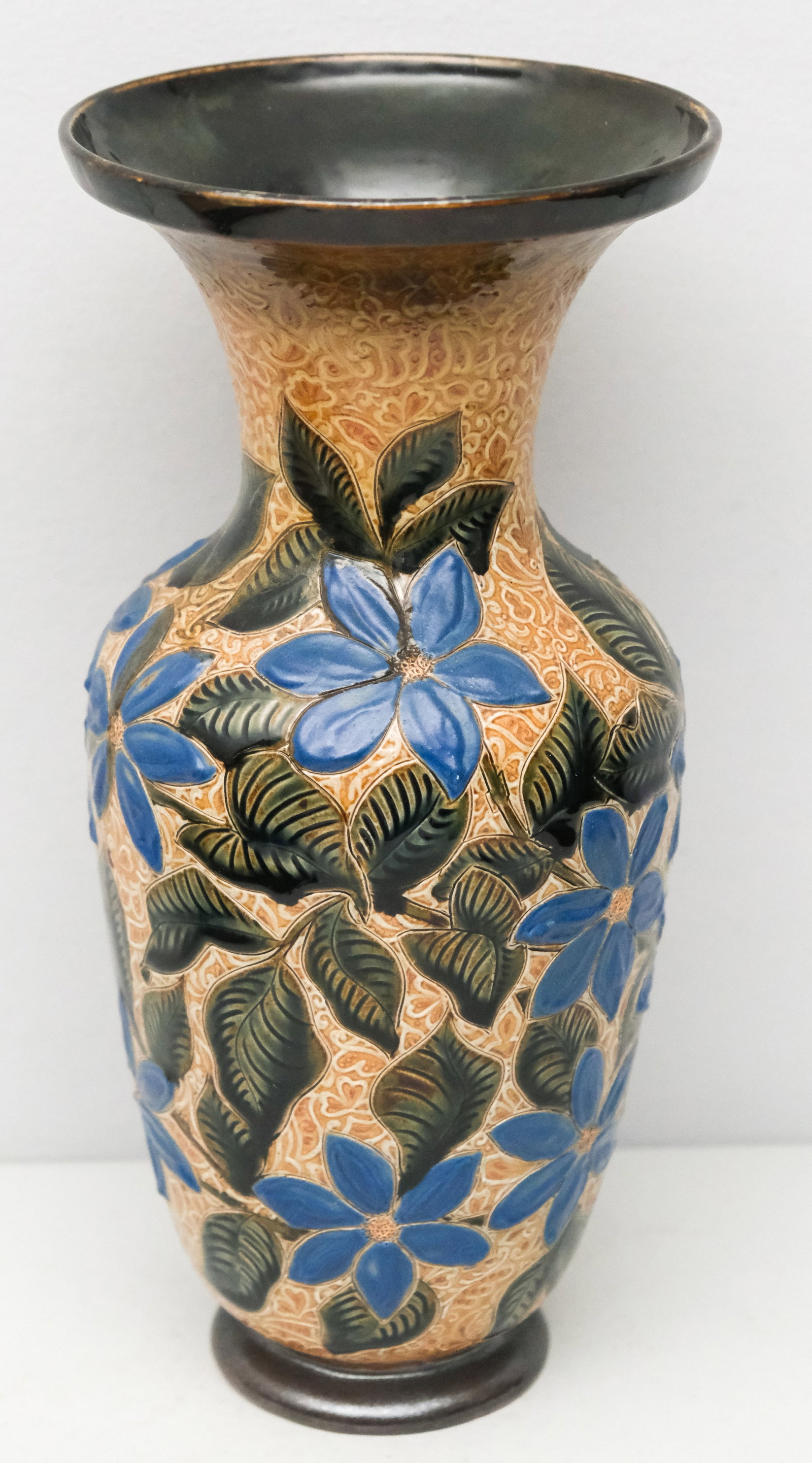 Antique Doulton Lambeth Pottery Vase (1 of 8)