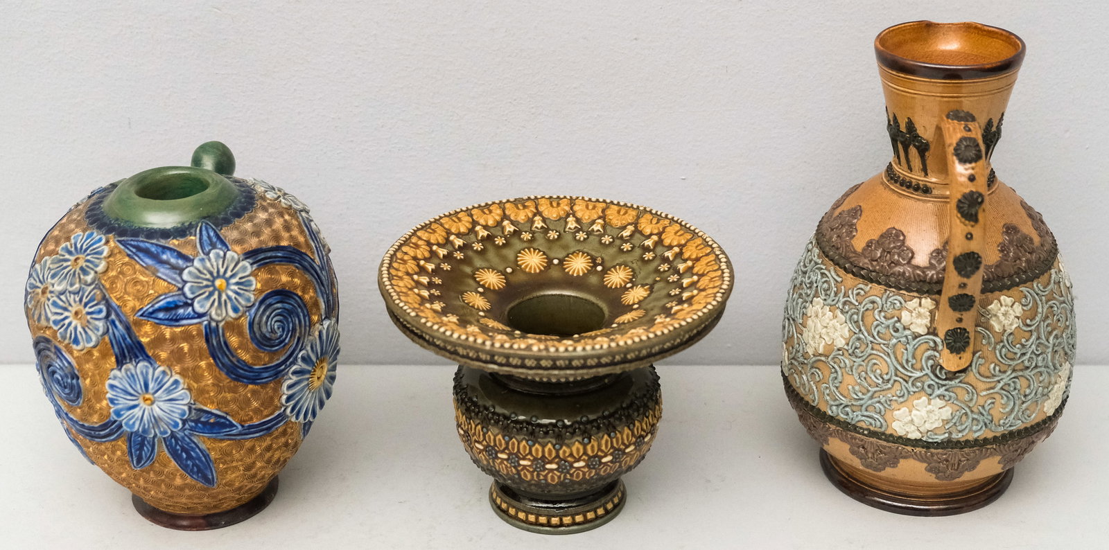 Three Doulton Lambeth Pottery Objects - 4