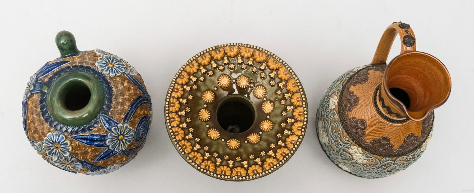 Three Doulton Lambeth Pottery Objects - 5