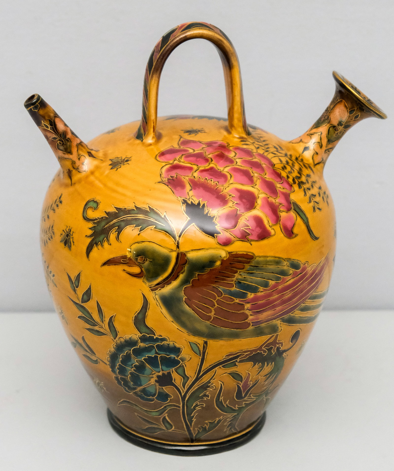 Zsolnay Pecs Art Pottery Water Bottle (1 of 6)