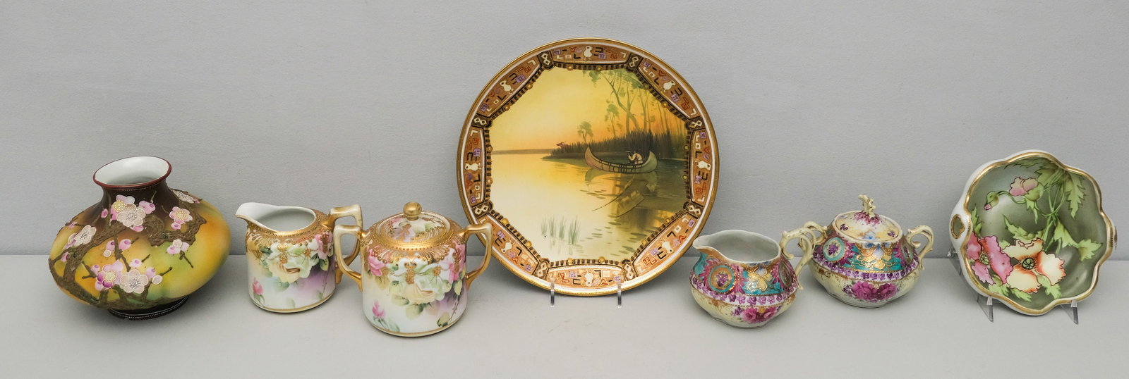 Group of Antique Nippon Porcelain (1 of 11)