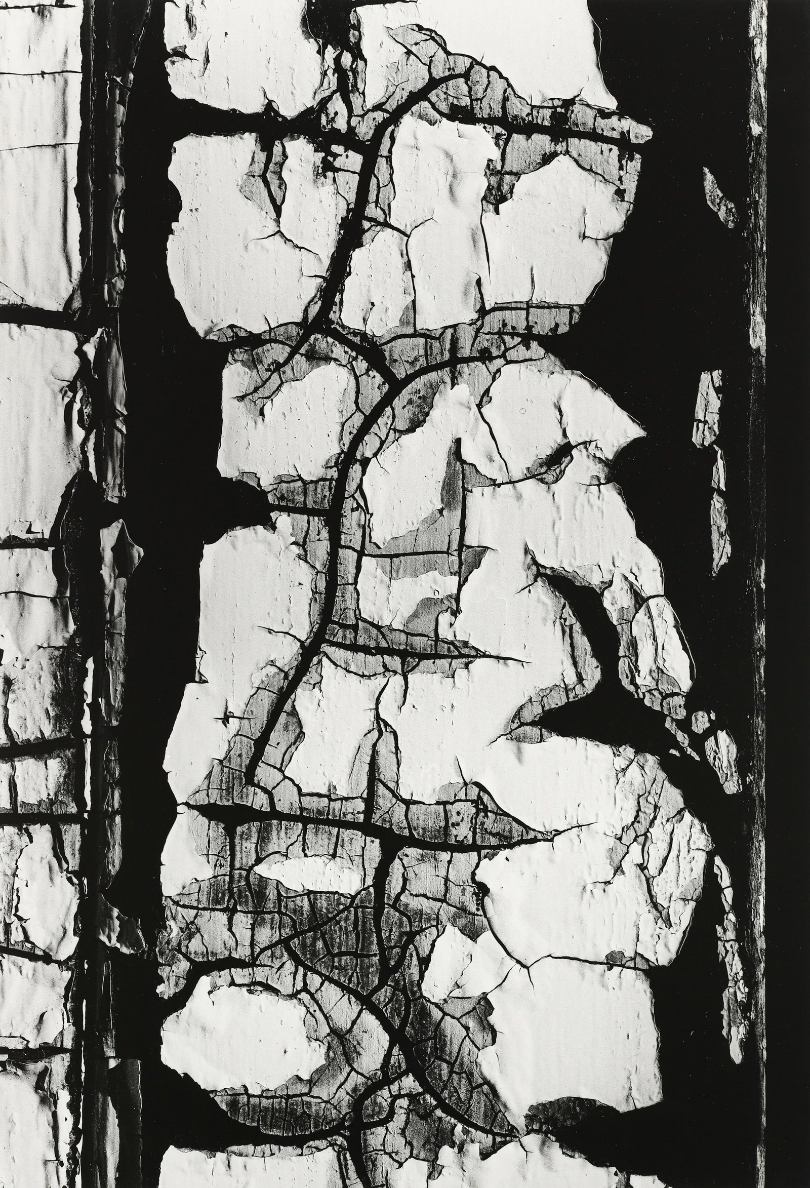 BRETT WESTON - Door, 1978: This rare vintage enlargement is the only print of this image the Gallery has located. The print is signed and dated 1978 mount recto; annotated mount verso "Door for "˜Friends of The Door" Opening, 
