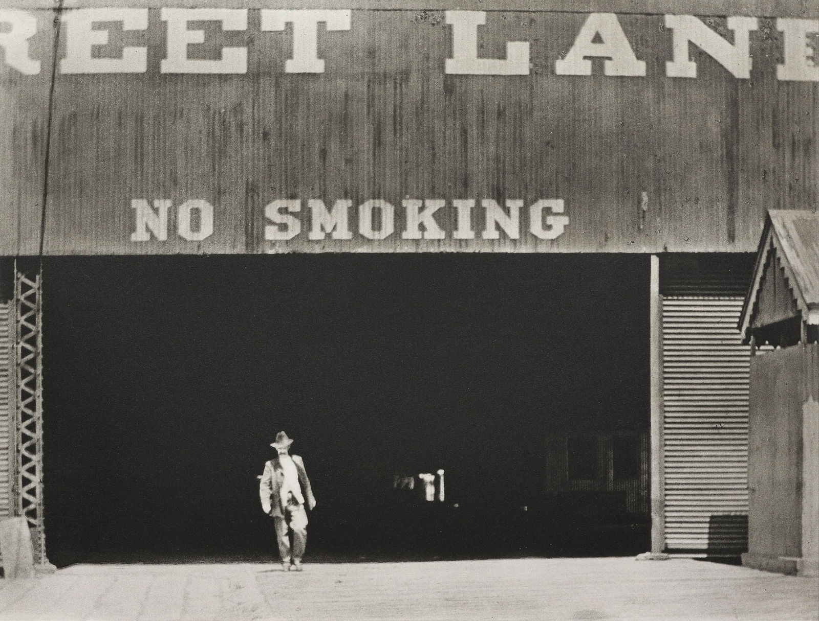 PAUL STRAND - Hudson River Pier, c. 1914: From the Formative Years 1914-1917 Portfolio, from the portfolio edition of 300. Materials & Techniques: Photogravure