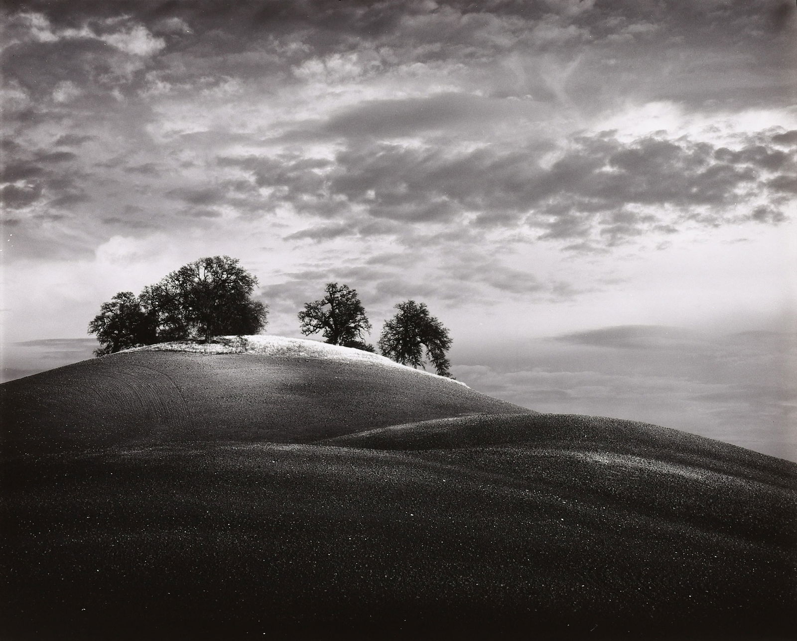 MORLEY BAER - Farm Knoll, Capay Valley, CA, 1975 (1 of 3)