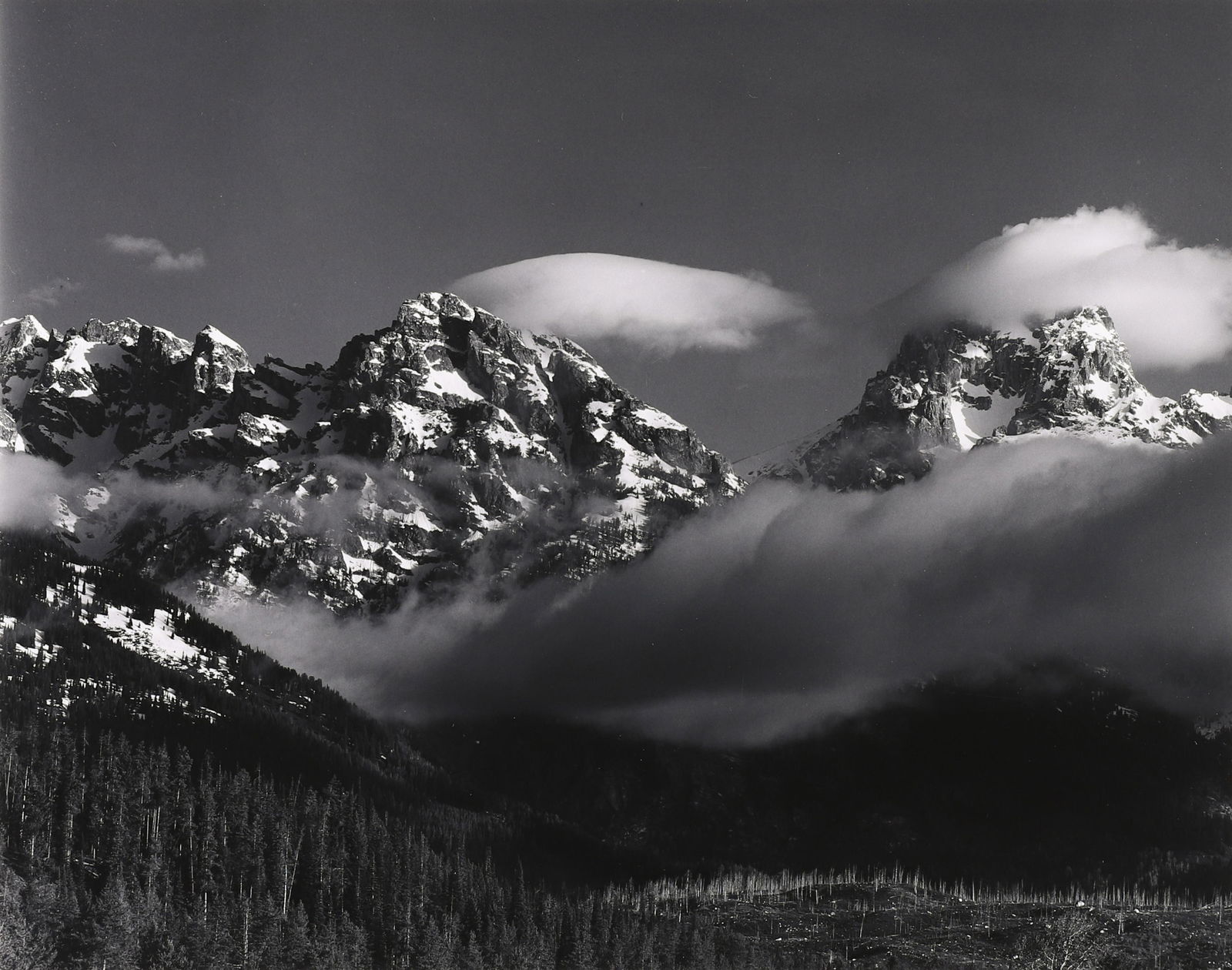ROBERT K. BYERS - Tetons, Wyoming, 1995 (1 of 3)