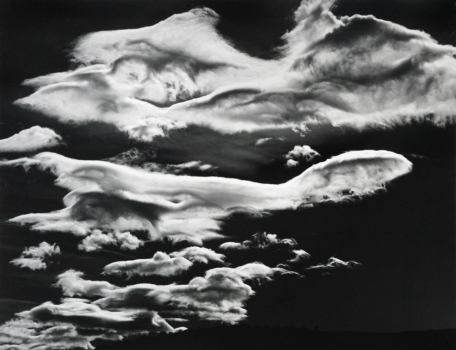 BRETT WESTON - Clouds, California, 1968 (1 of 4)