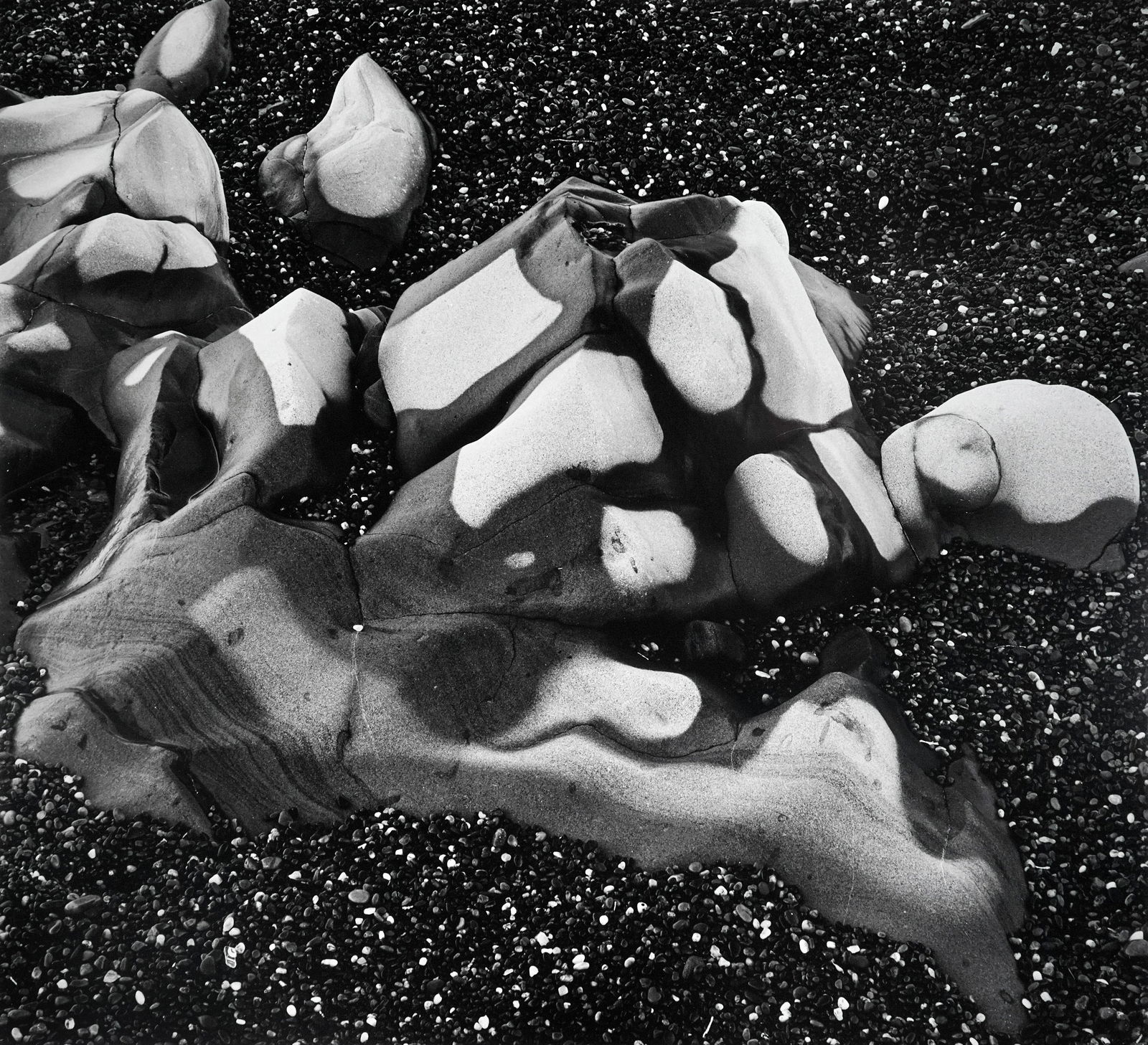 BRETT WESTON - Beach Rocks, Point Lobos, California, (1 of 4)