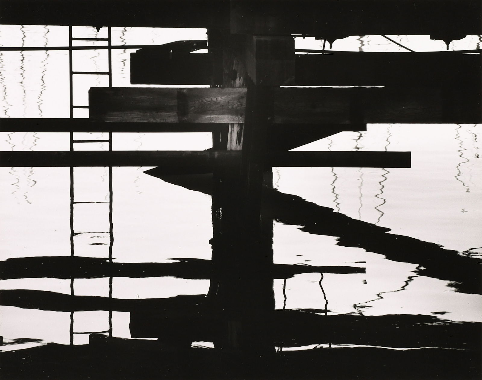 BRETT WESTON - Pier, Moss Landing, 1974 (1 of 4)