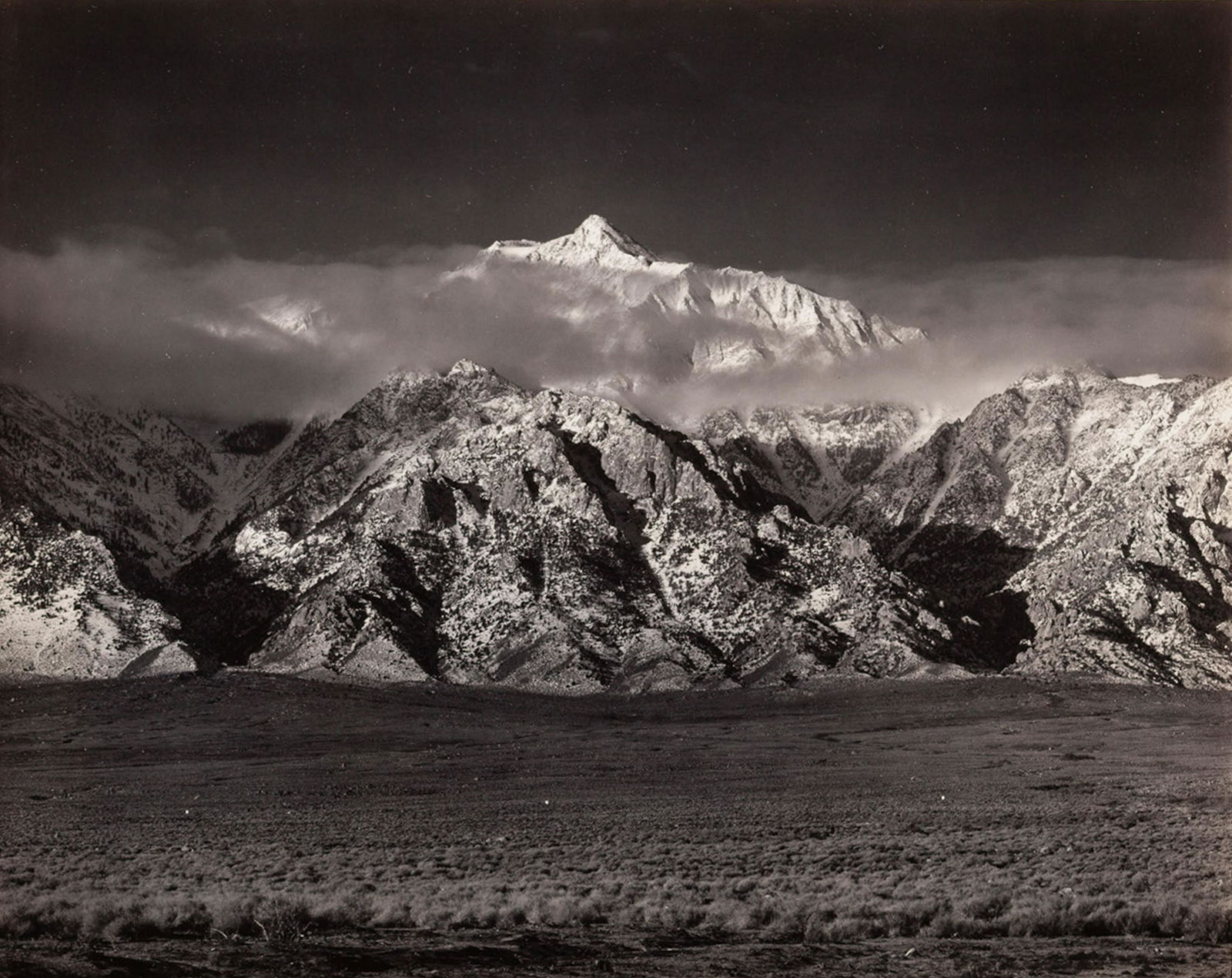ANSEL ADAMS - Mt. Williamson, Sierra Nevada, CA, 1944 (1 of 4)