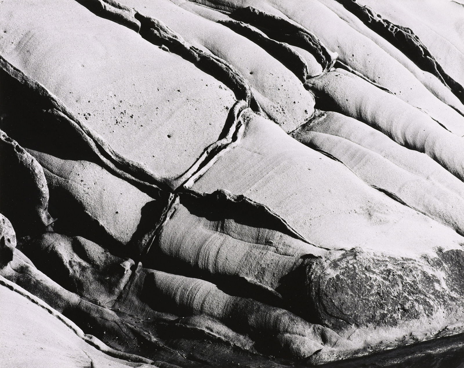 WILLIAM B. GILES - Untitled [Eroded Rocks], 1981 (1 of 4)