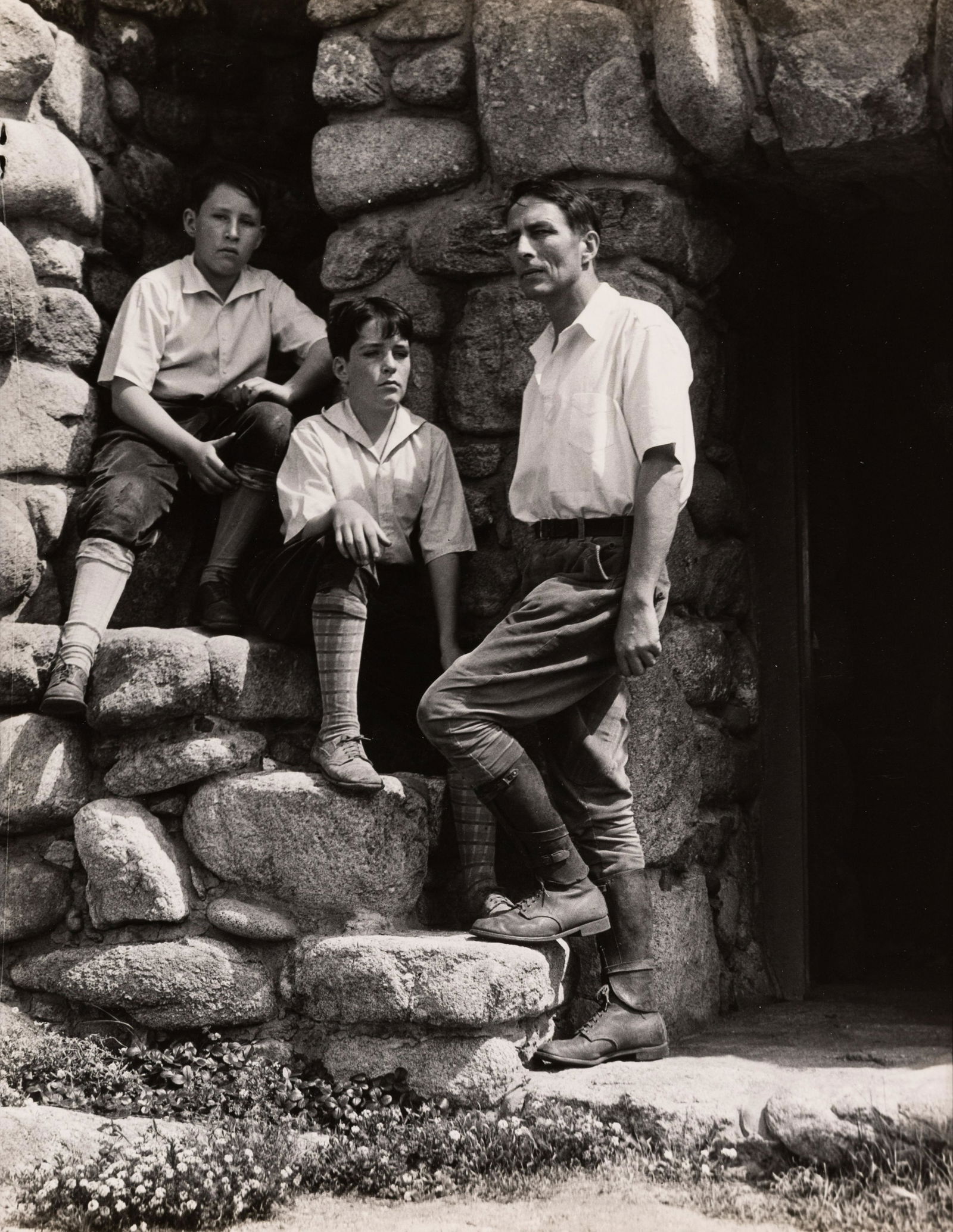 EDWARD WESTON - Robinson Jeffers and Sons, Hawk Tower, (1 of 4)