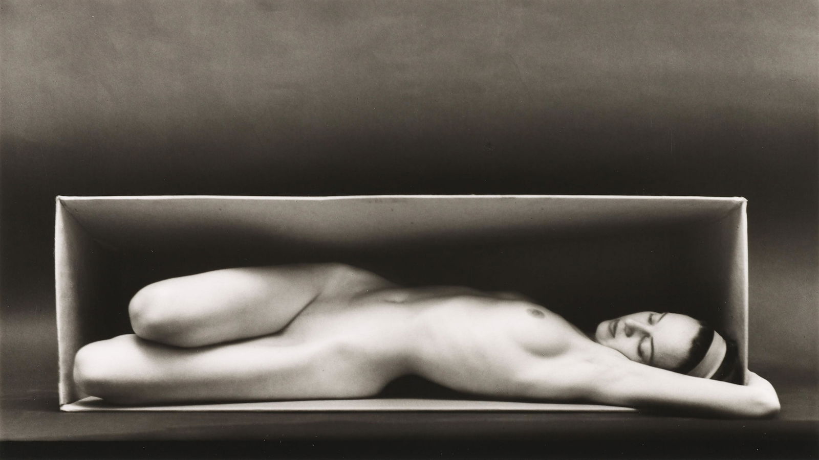 RUTH BERNHARD - In the Box - Horizontal, 1962 (1 of 5)