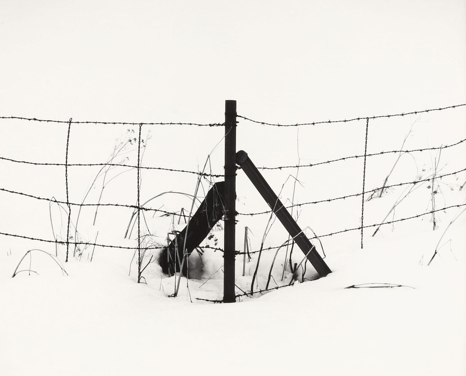 ROBERT K. BYERS - Old Fence near Bridgeport, (1 of 1)
