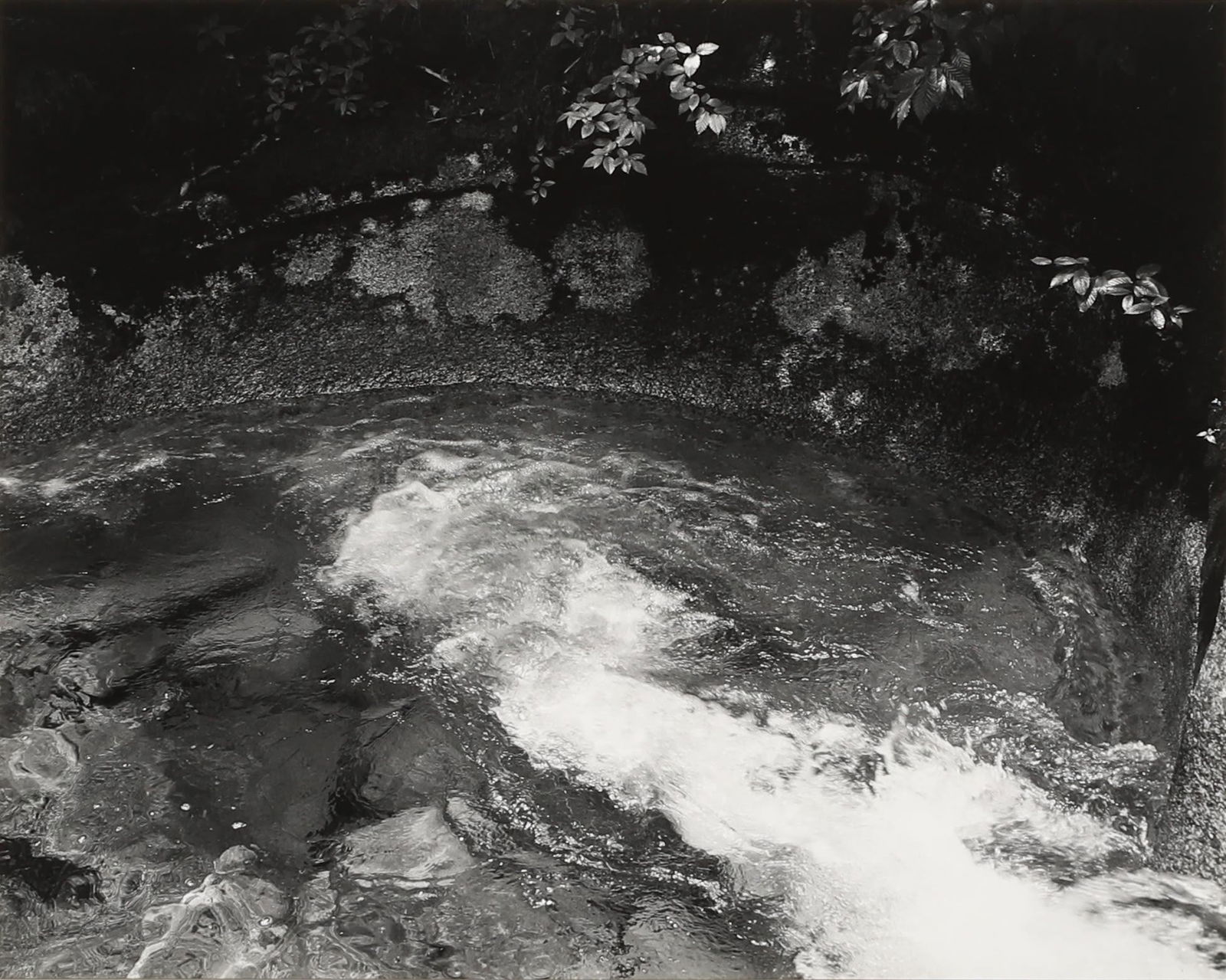 PAUL CAPONIGRO - Water Pool, White Mts., New Hampshire, (1 of 2)
