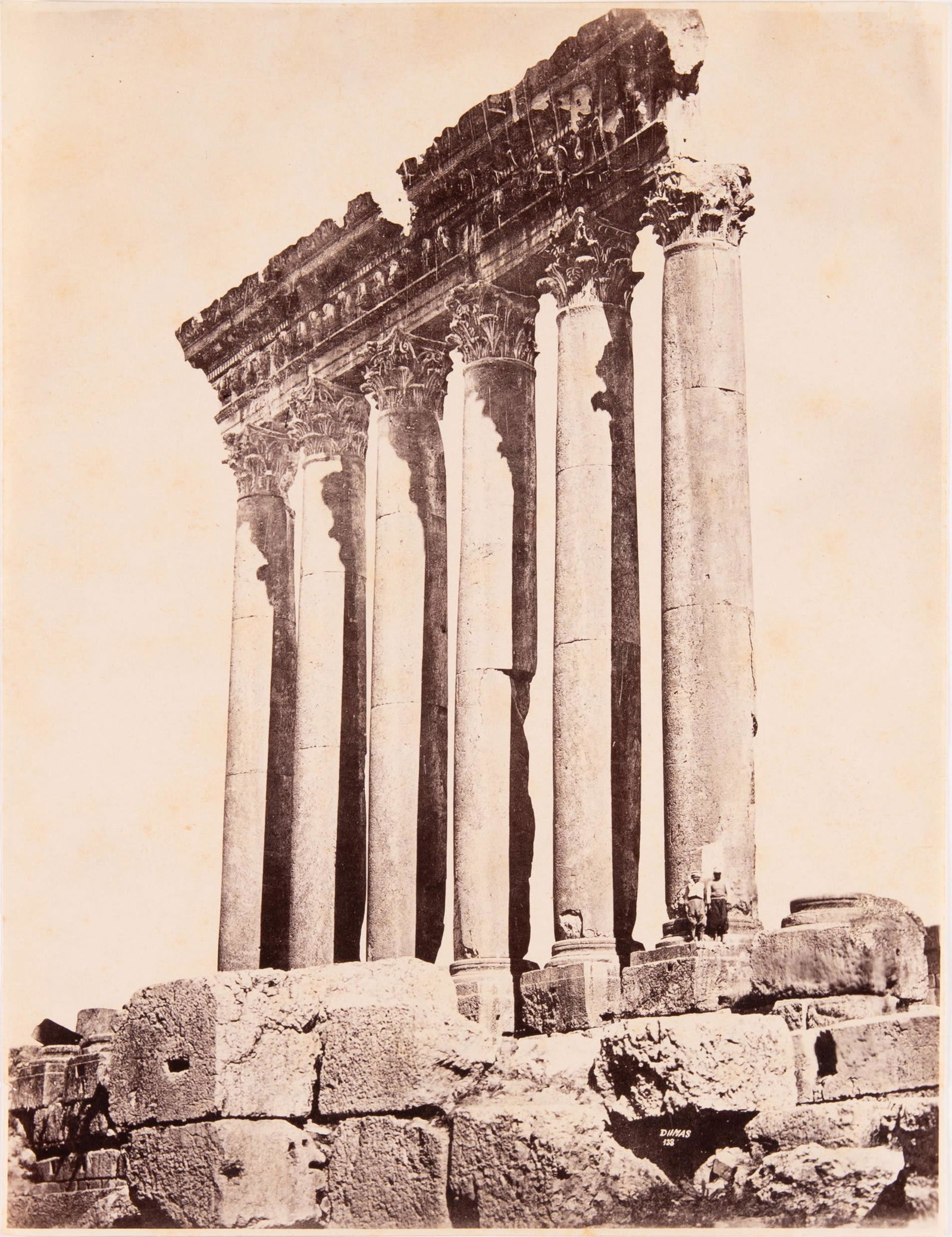 TANCREDE DUMAS - 2 Works - Temple of the Sun and (1 of 4)