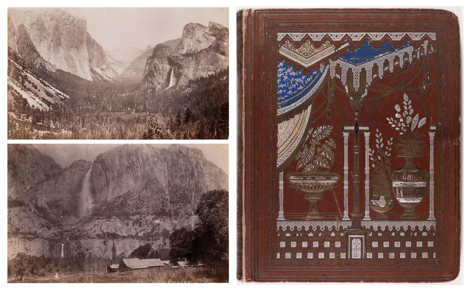 GEORGE FISKE - 40 Views of Traveling in Yosemite, 1886 (1 of 20)