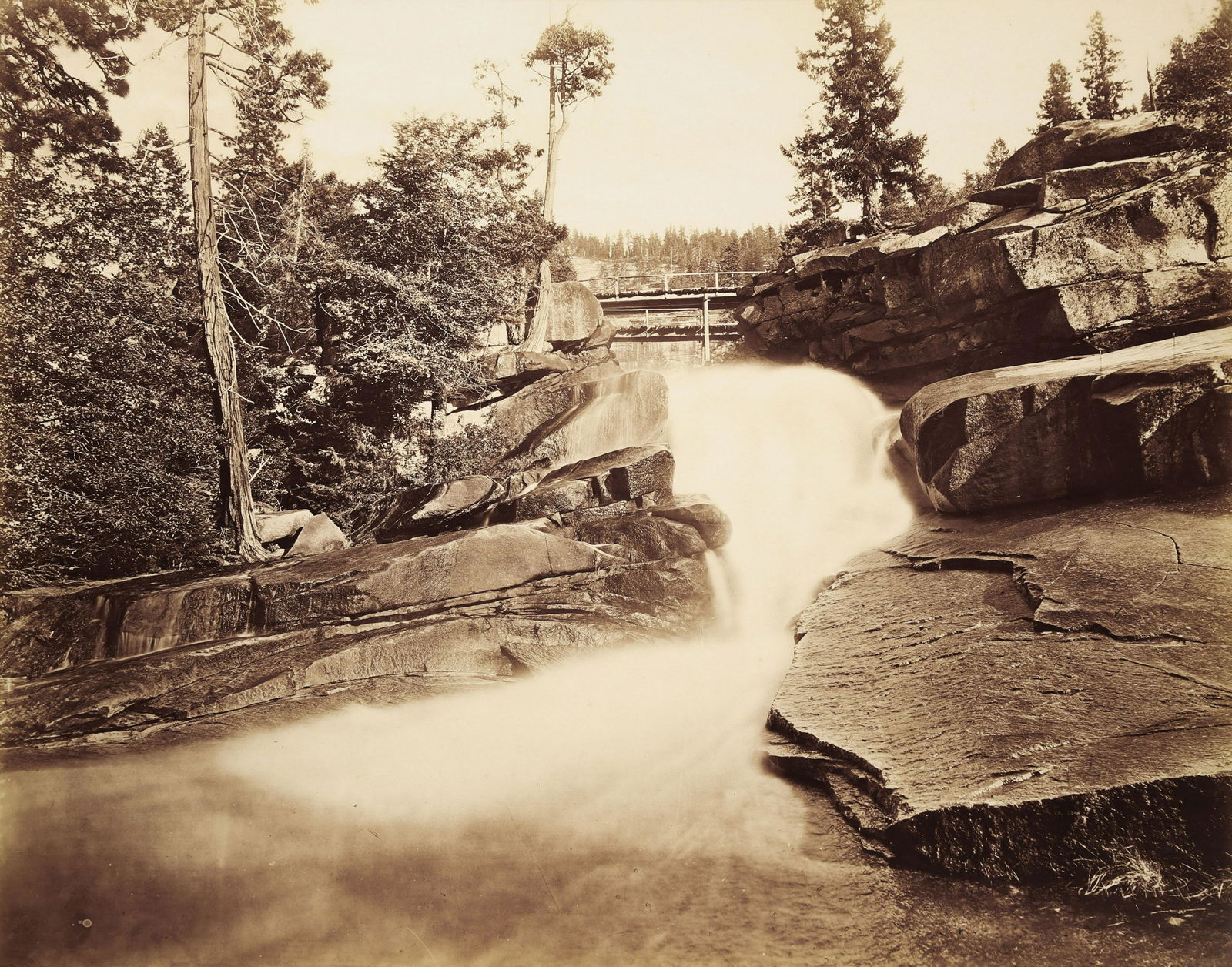 EADWEARD MUYBRIDGE - Wild Cat Fall, Valley of the (1 of 4)