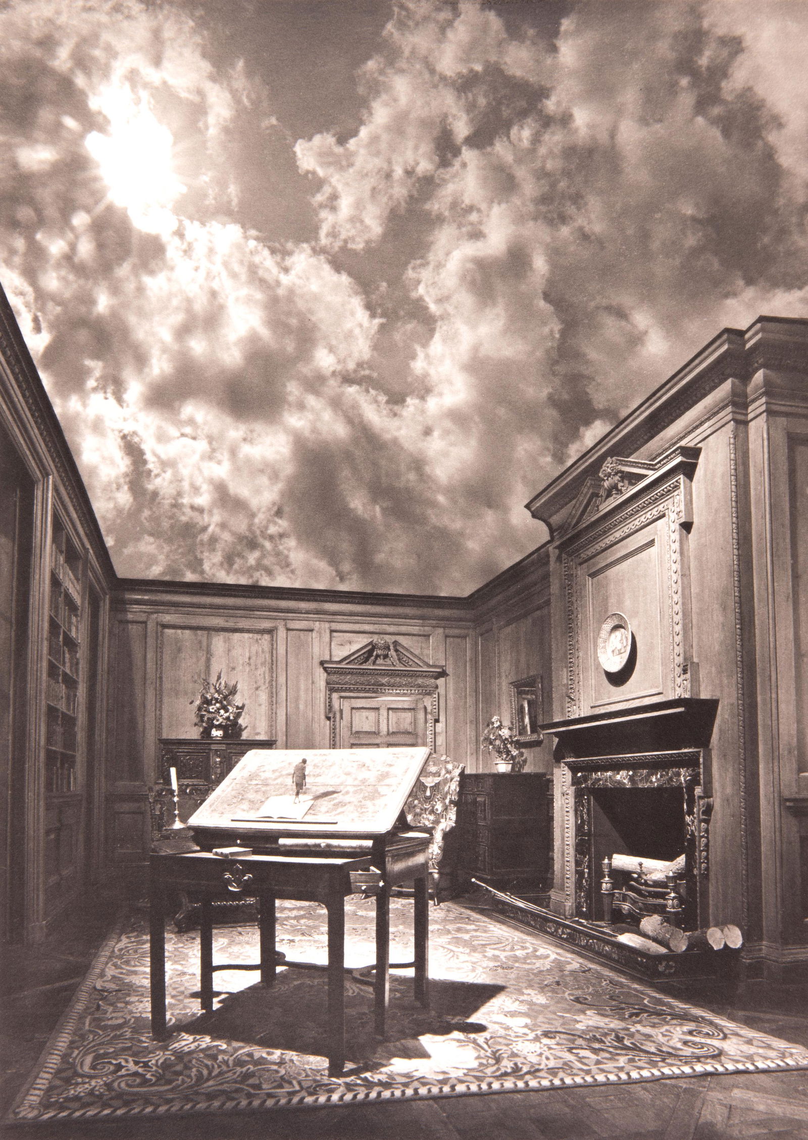 JERRY UELSMANN - Philosopher's Study, 1976 (1 of 3)