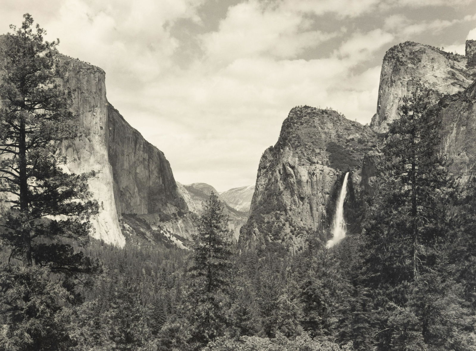 ANSEL ADAMS - Yosemite Valley, c. 1940 (1 of 6)
