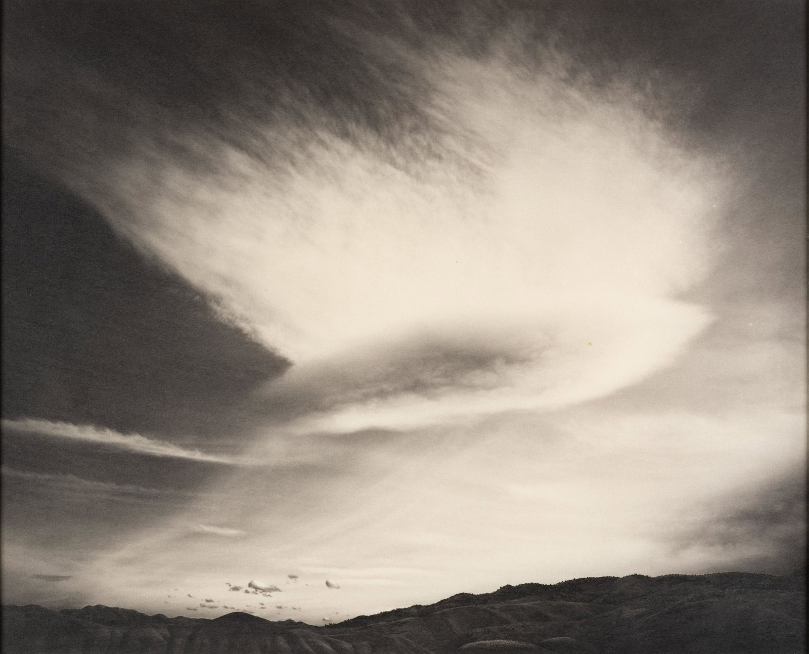 DOUGLAS FRANK - Desert Cloud, Oregon, 1983 (1 of 2)