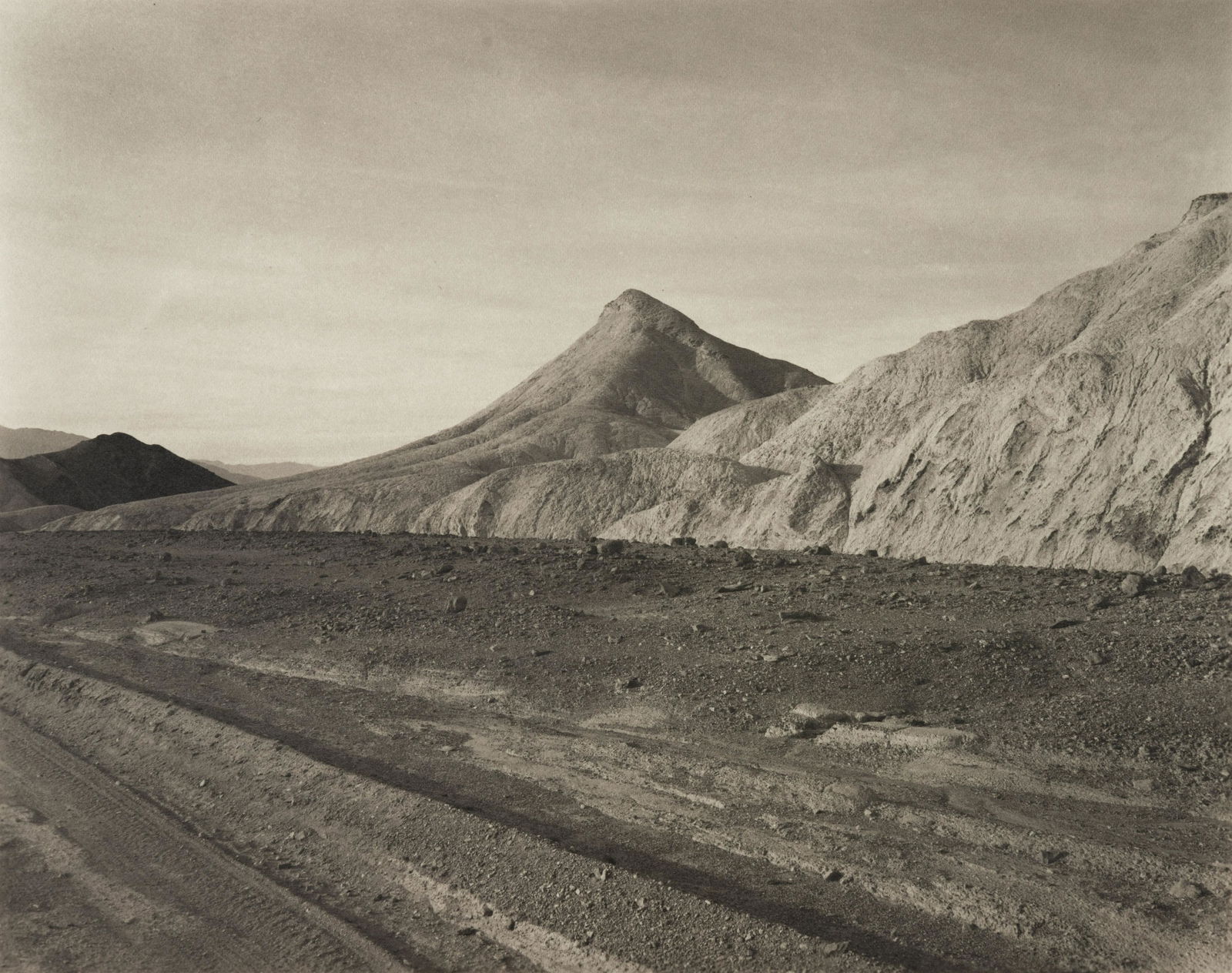 TOM MILLEA - Death Valley , 1981: Property from the McLaughlin Collection ARTIST: Tom Millea TITLE: Death Valley , 1981 MEDIUM: Platinum Palladium IMAGE SIZE: 7 5/8 x 9 5/8 in SUPPORT: 11 x 14 in DESCRIP
