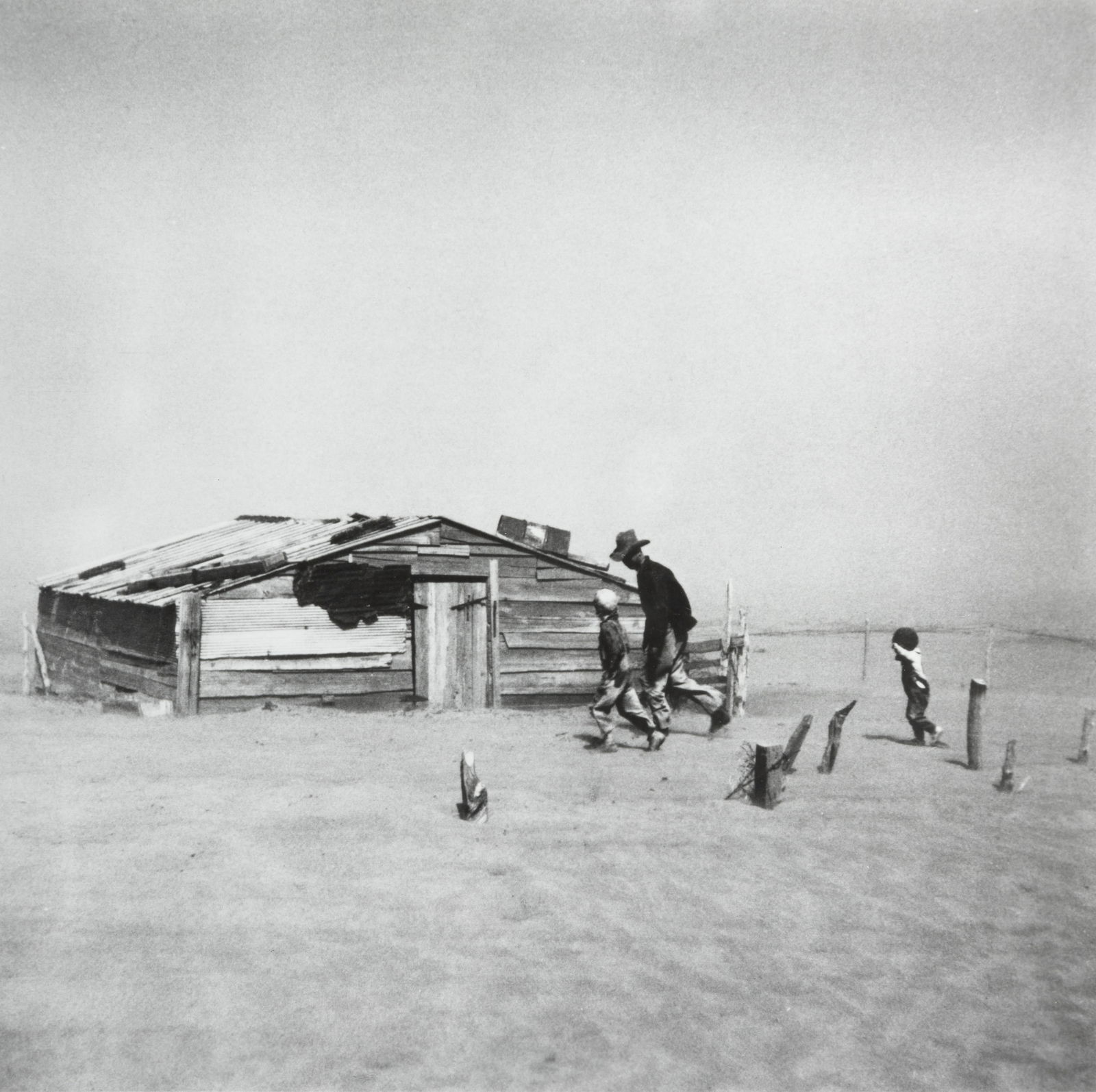 ARTHUR ROTHSTEIN - Dust Storm, Cimarron County, (1 of 3)